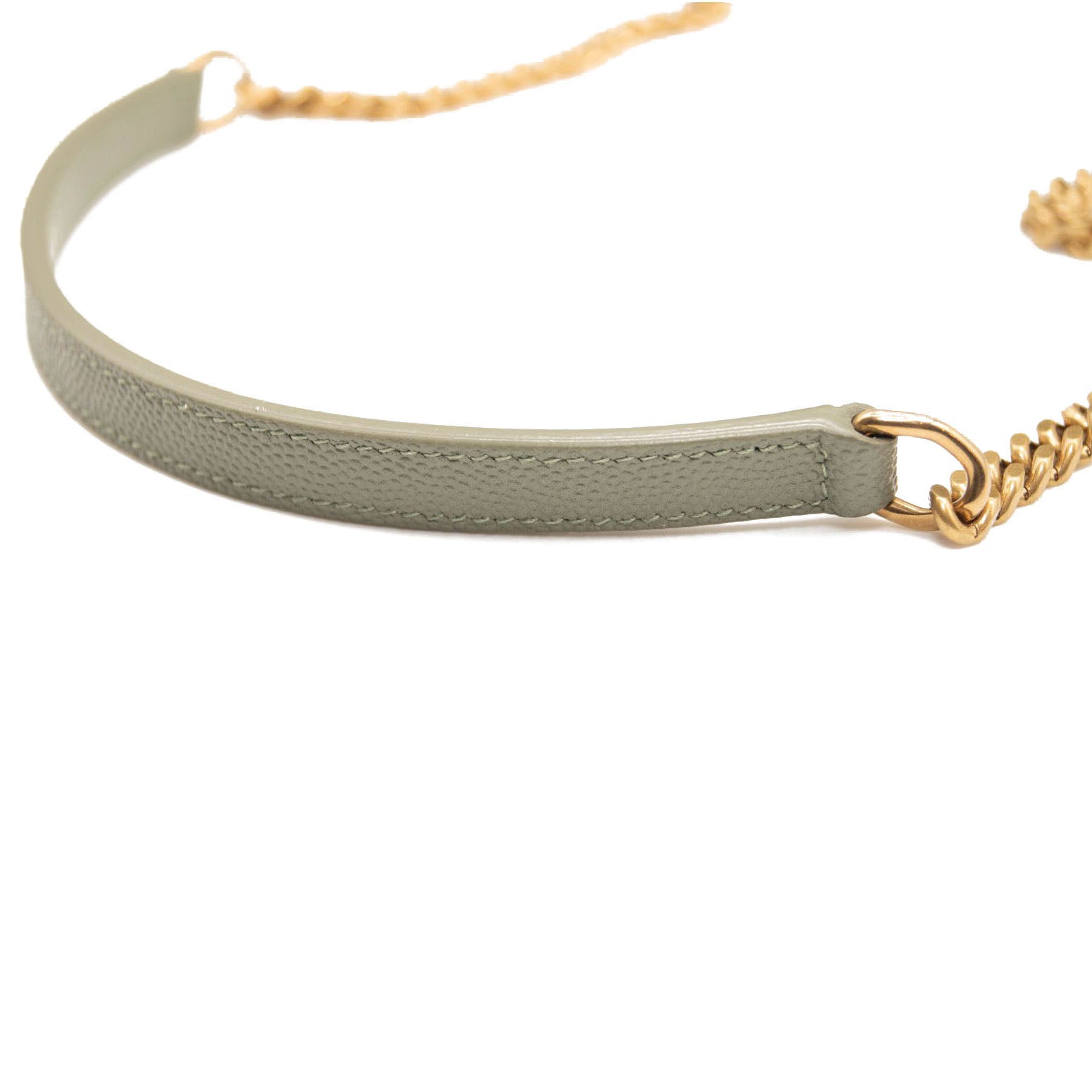 NEW Saint Laurent Mini Lou Camera Bag Light Sage YSL