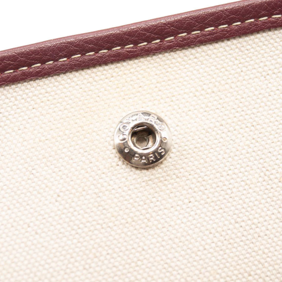 Goyard Goyardine Plumet Wallet Clutch Burgundy