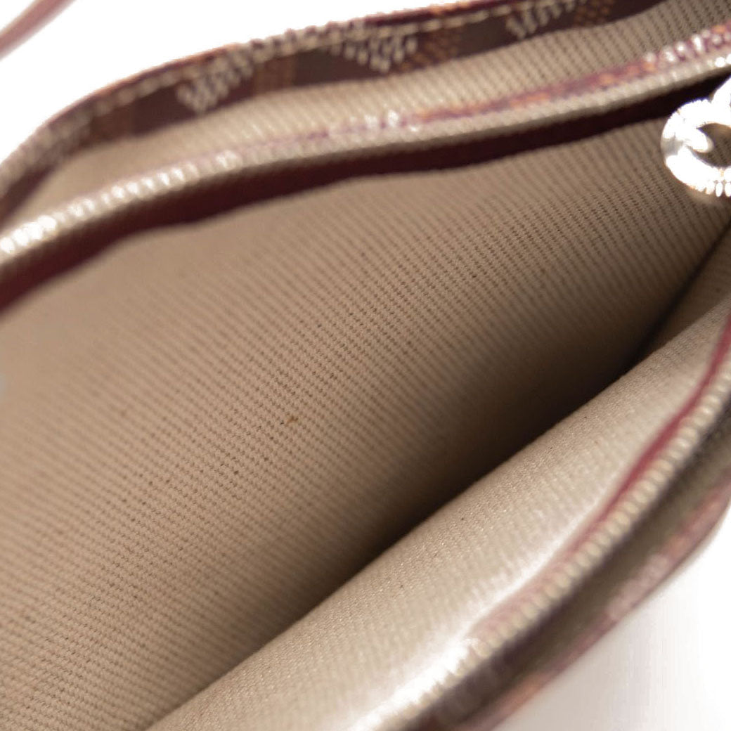 Goyard Goyardine Plumet Wallet Clutch Burgundy