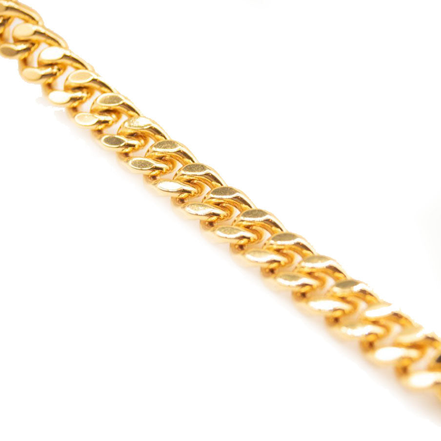 NEW Saint Laurent Monogram Small Envelope Leather Wallet On Chain Mixed Matelasse White