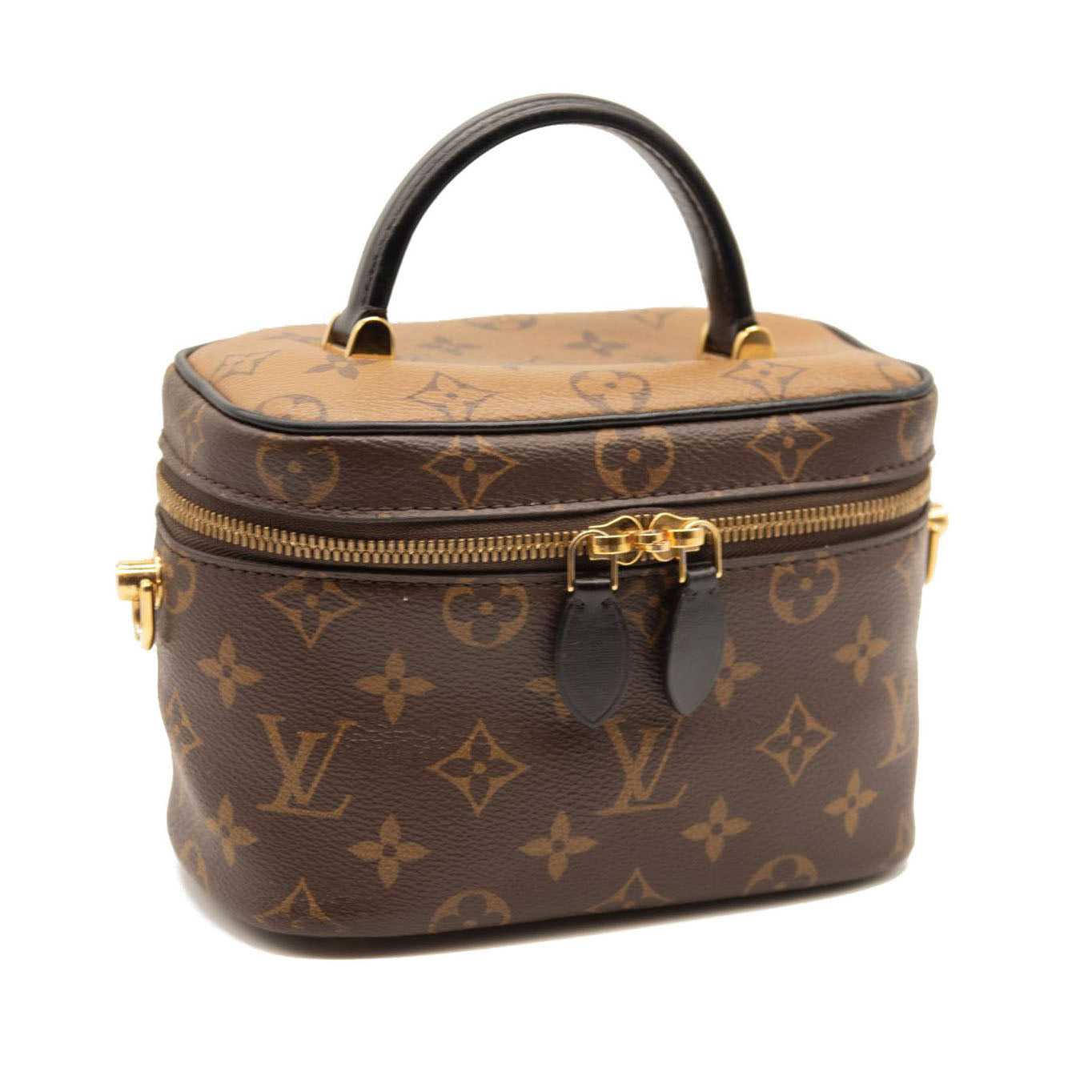 Louis+Vuitton+Vanity+PM+Brown+Canvas+Coated+Reverse+Monogram for