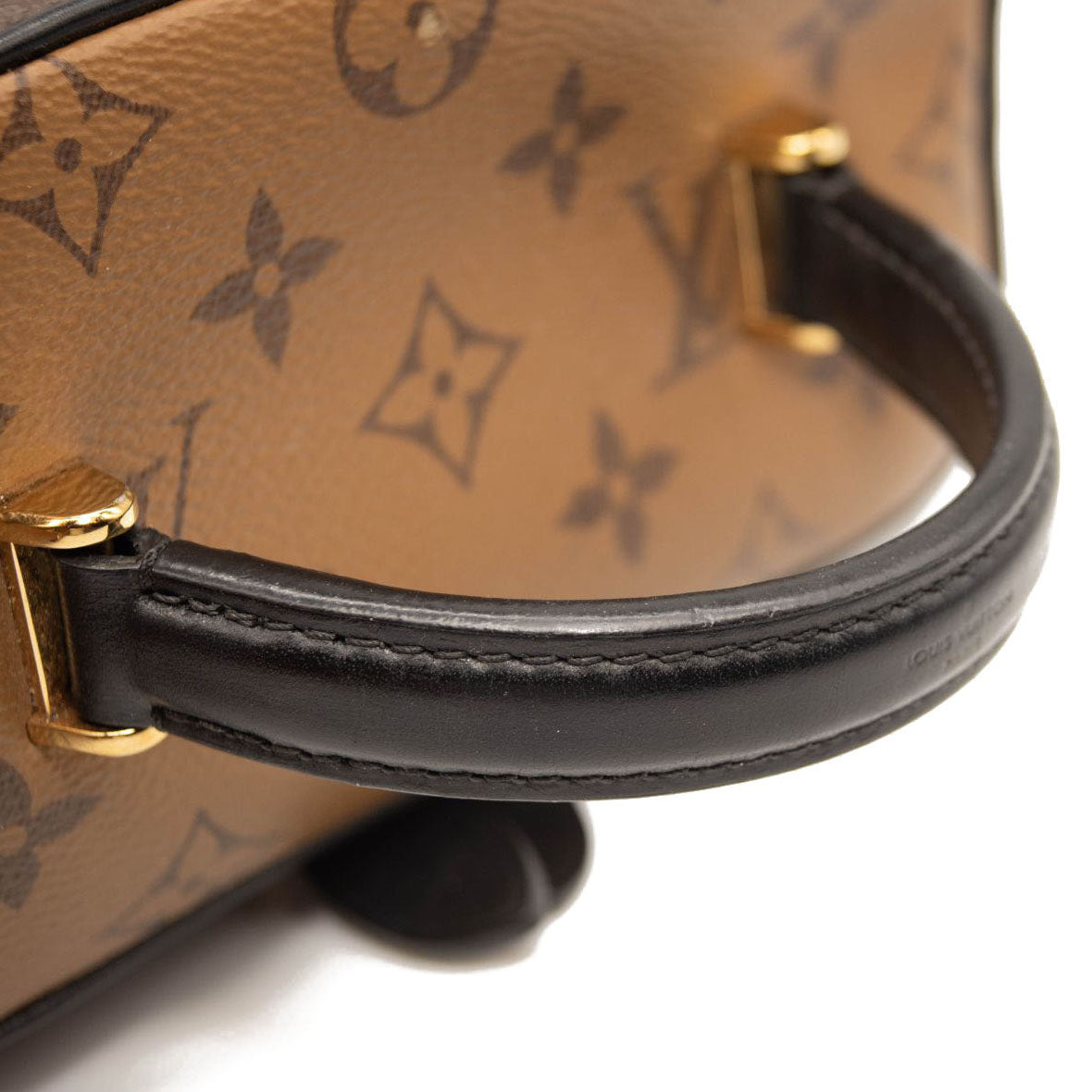 Bandoulière Bag Strap - Luxury Monogram Reverse Canvas Brown