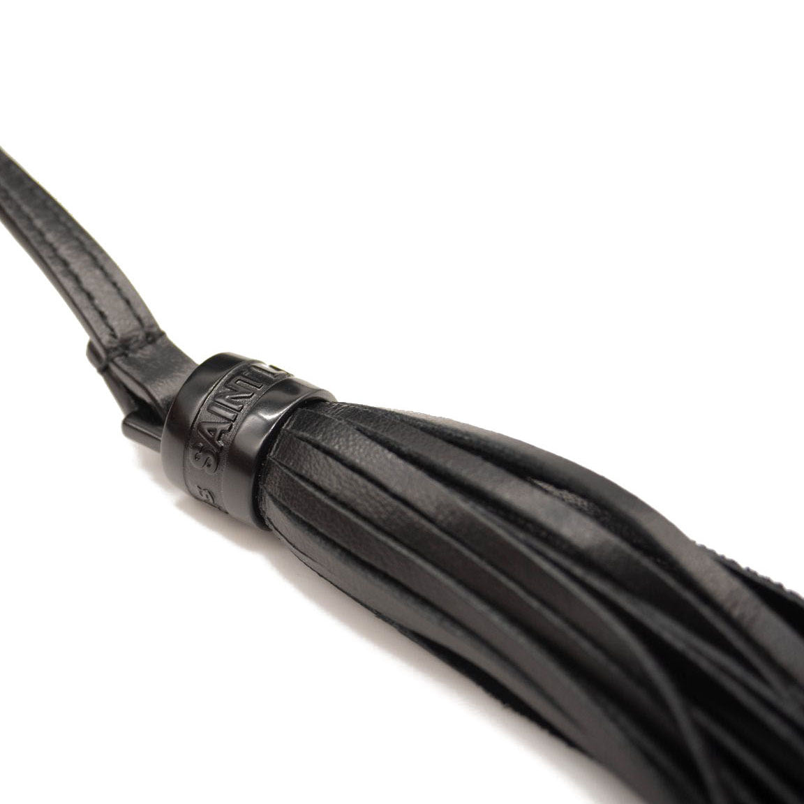 NEW SAINT LAURENT Calfskin Matelasse Monogram Monochrome Lou Camera Bag Black Noir