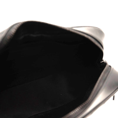 NEW SAINT LAURENT Calfskin Matelasse Monogram Monochrome Lou Camera Bag Black Noir