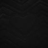 Gucci Velvet Matelasse Loved Embroidered Medium GG Marmont Shoulder Bag Black