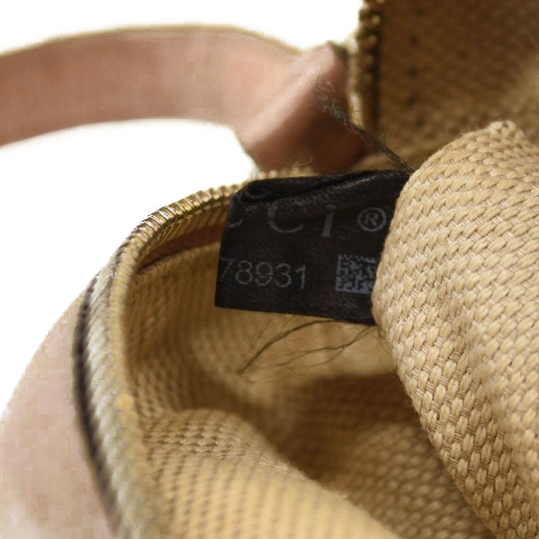 GUCCI Metallic Pebbled Calfskin Small Soho Disco Bag Pink Rose Gold