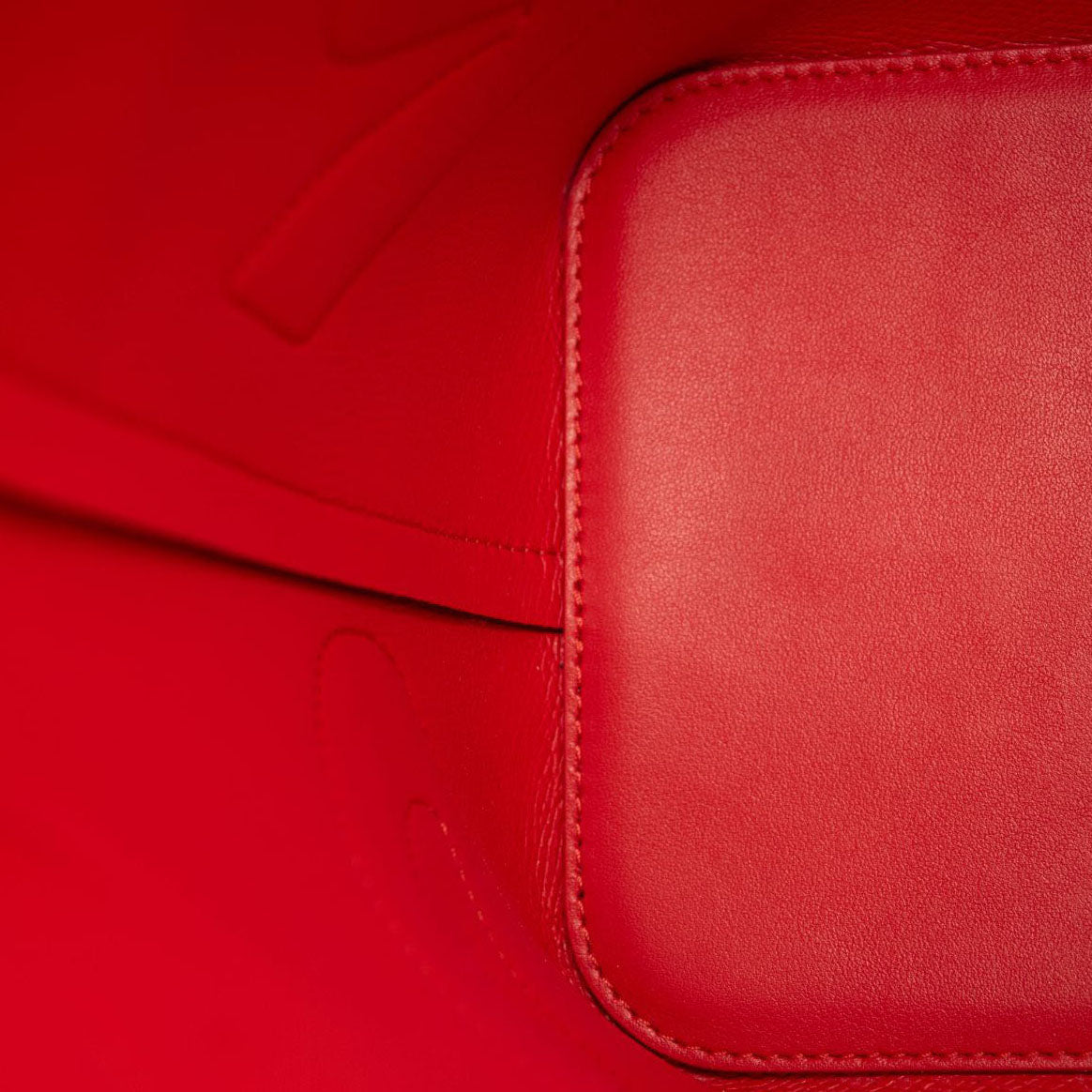 NEW Christian Louboutin Cabata Logo Calfskin Leather Tote Red