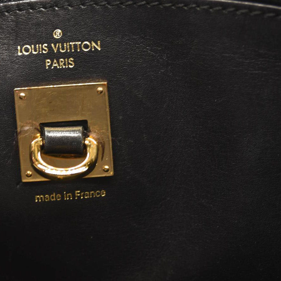 Louis Vuitton Calfskin City Steamer MM Black