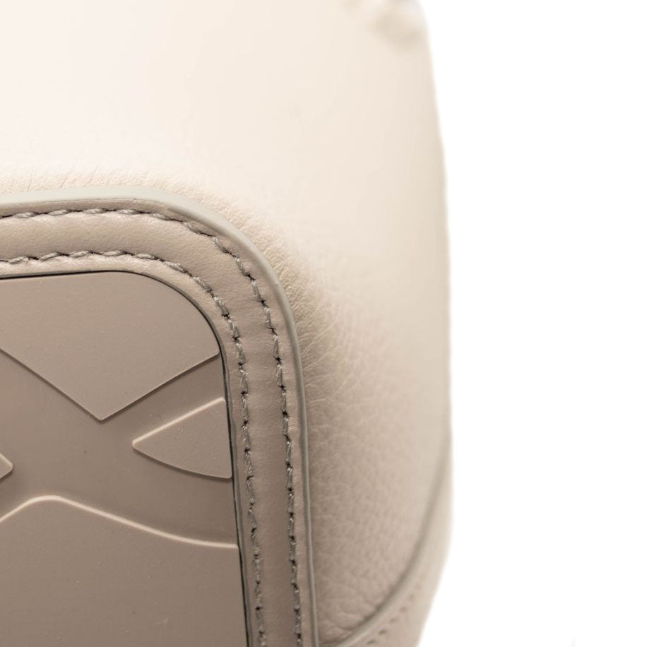 NEW Christian Louboutin Cabata Studded Leather Tote Goose Grey