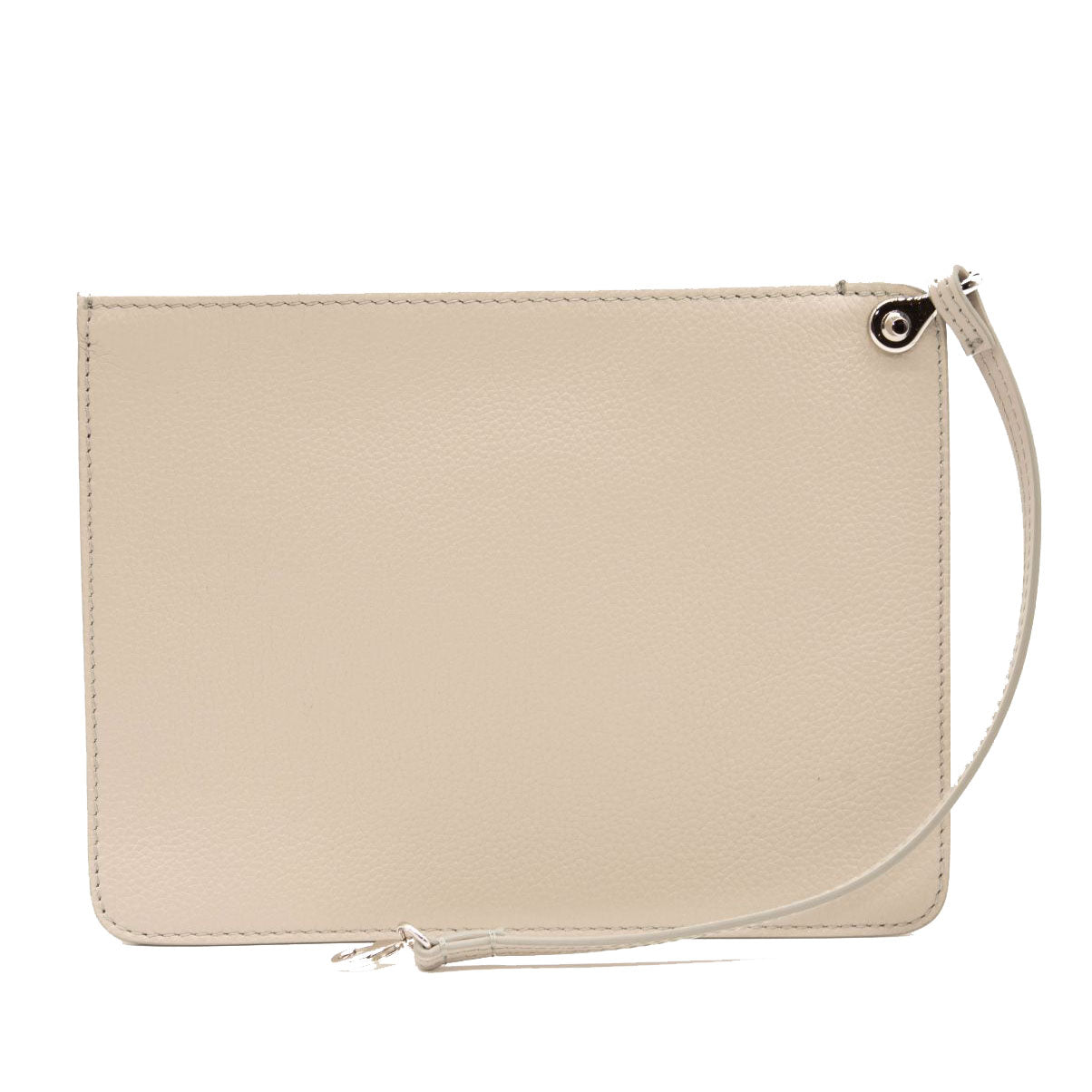 NEW Christian Louboutin Cabata Studded Leather Tote Goose Grey