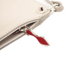 NEW Christian Louboutin Cabata Studded Leather Tote Goose Grey