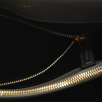 NEW SAINT LAURENT Calfskin Y Quilted Monogram Medium Loulou Chain Satchel Storm