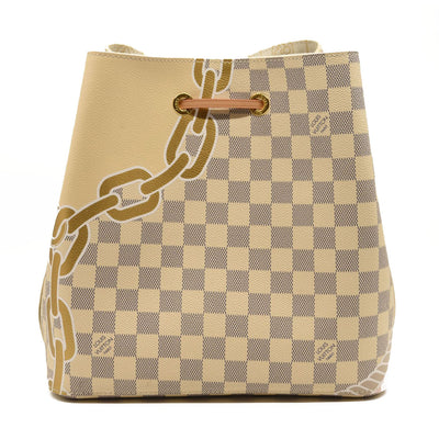 LOUIS VUITTON Damier Azur Nautical Neonoe MM
