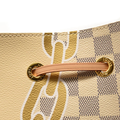 LOUIS VUITTON Damier Azur Nautical Neonoe MM