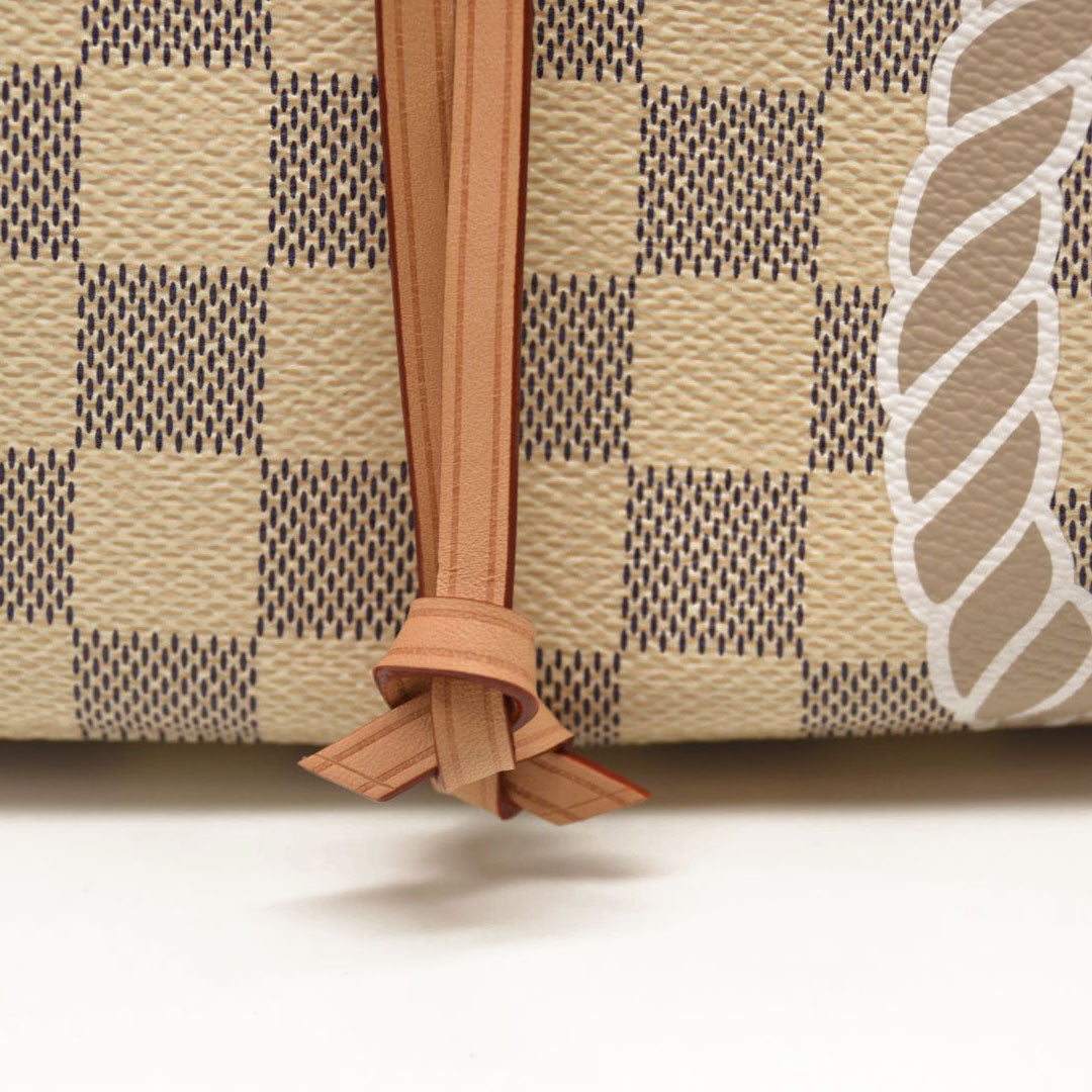 LOUIS VUITTON Damier Azur Nautical Neonoe MM