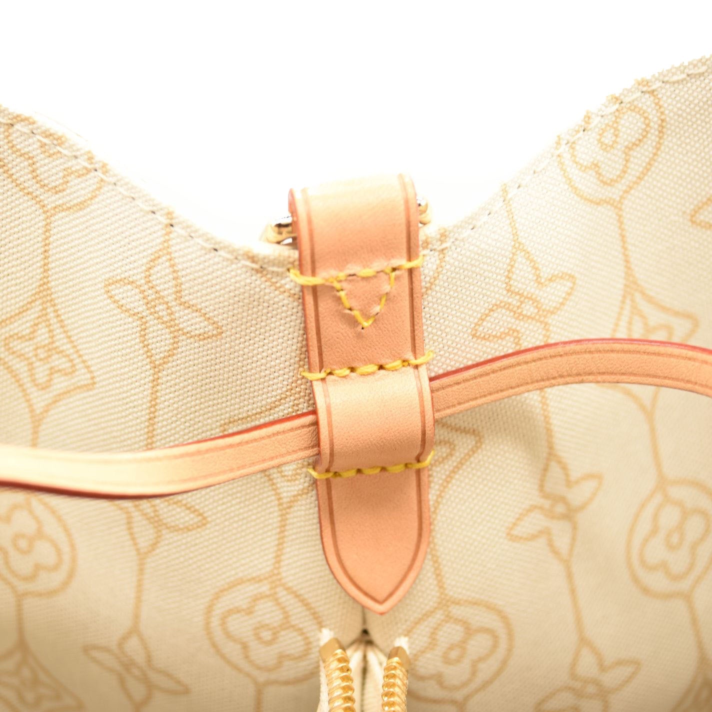 Louis Vuitton, Bags, Louie Vuitton Neo Noe Mm Damier Azur In Pink