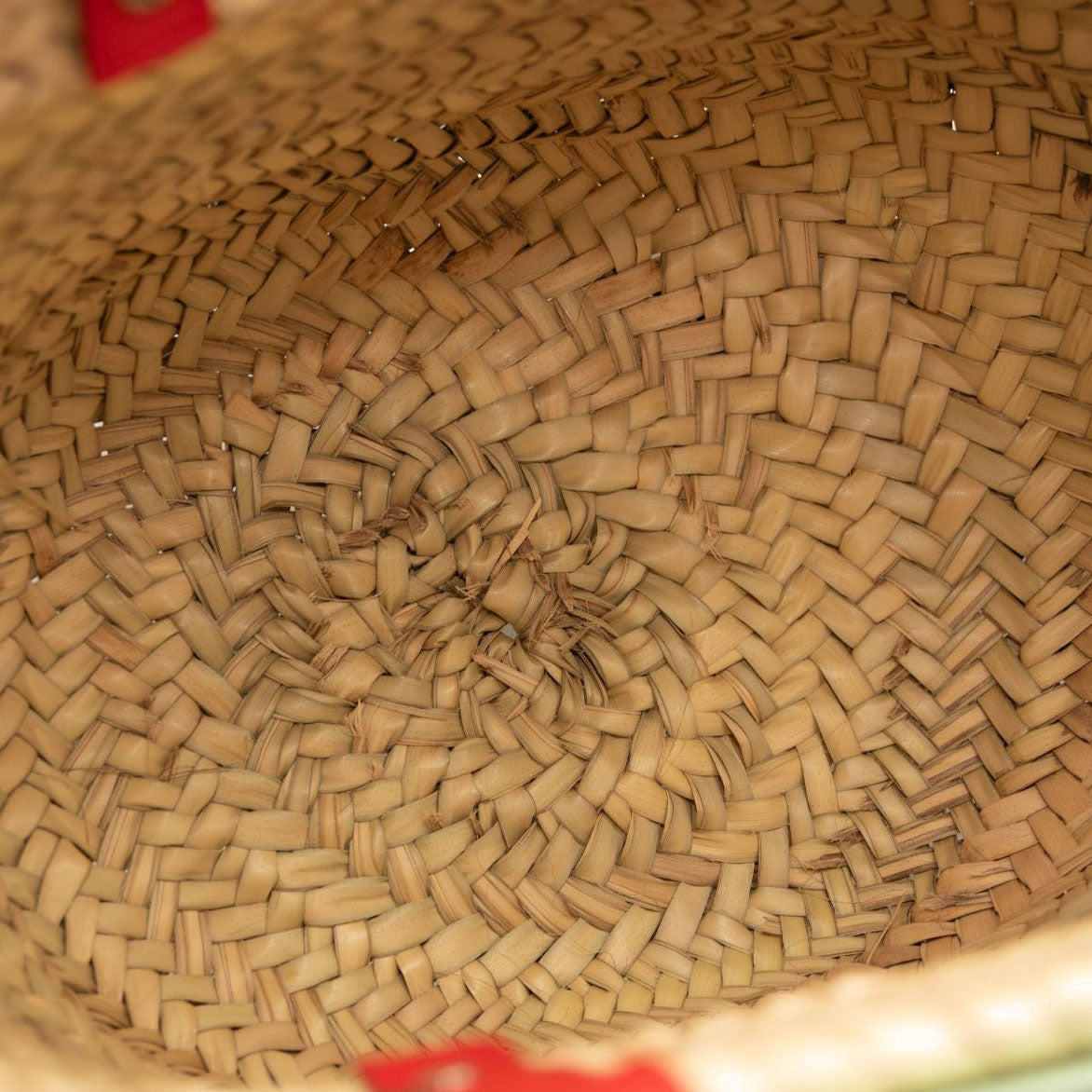 NEW CHRISTIAN LOUBOUTIN Woven Straw Loubishore Tote Studio Green