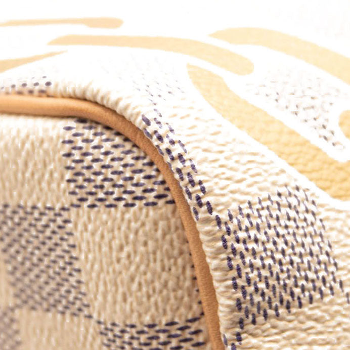 LOUIS VUITTON Damier Azur Nautical Speedy Bandouliere 25