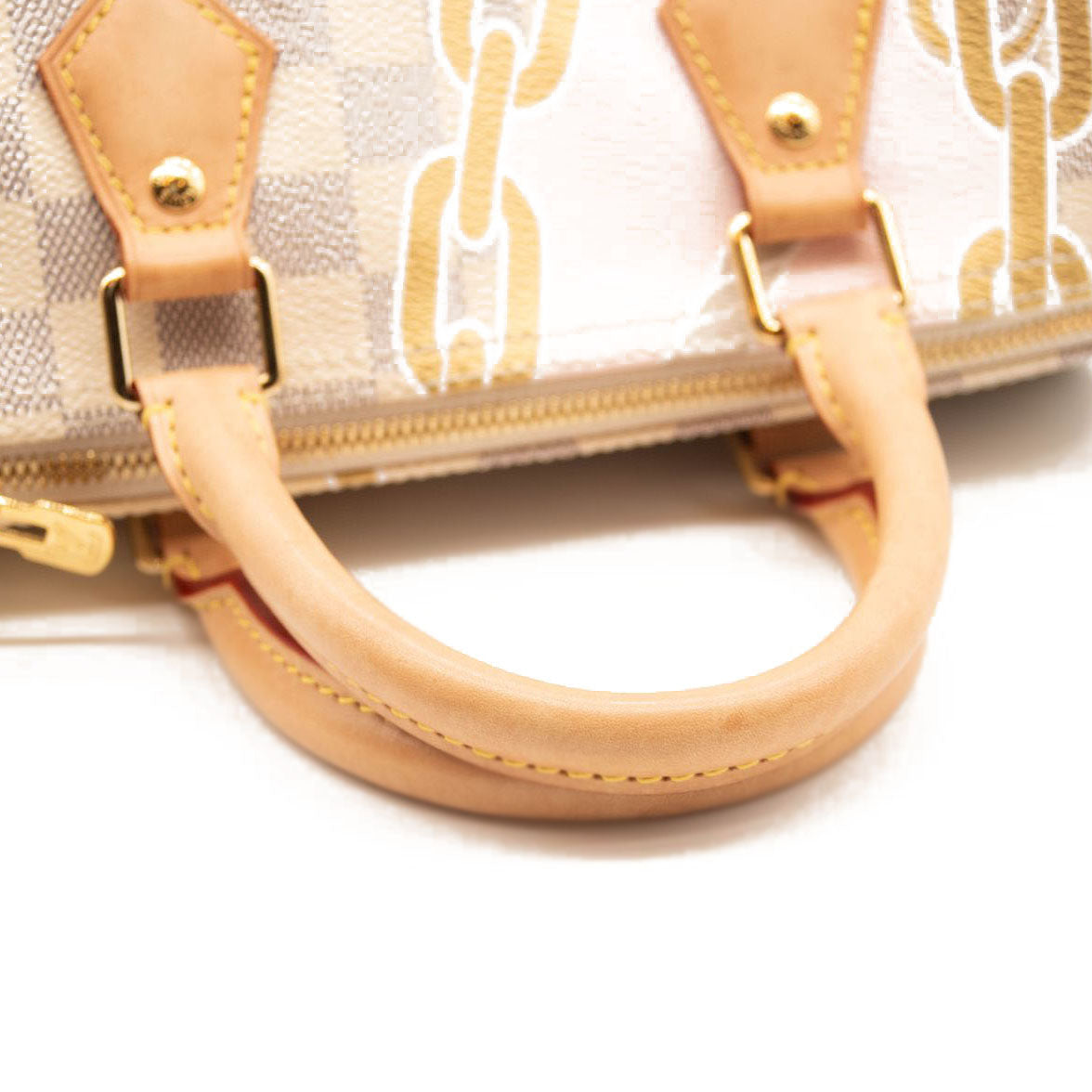 LOUIS VUITTON Damier Azur Nautical Speedy Bandouliere 25