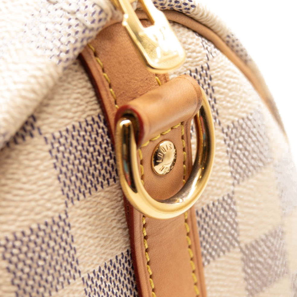 LOUIS VUITTON Damier Azur Nautical Speedy Bandouliere 25