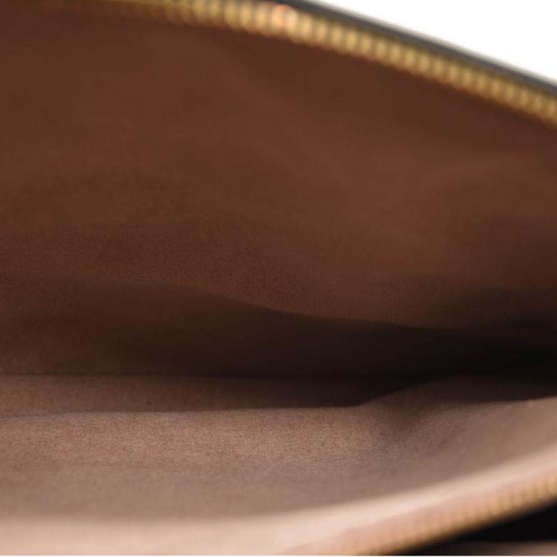 Used Louis Vuitton Lambskin Embossed Monogram Coussin PM Black