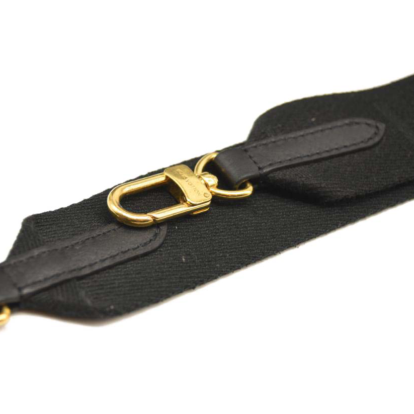 Used Louis Vuitton Lambskin Embossed Monogram Coussin PM Black