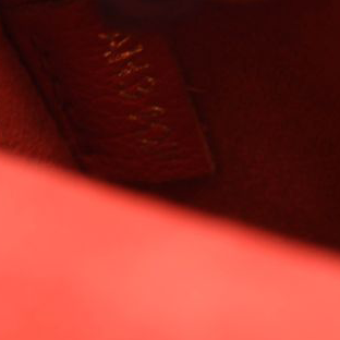 Louis Vuitton Monogram Victoire Cherry Chain Shoulder Bag Red Brown Gold