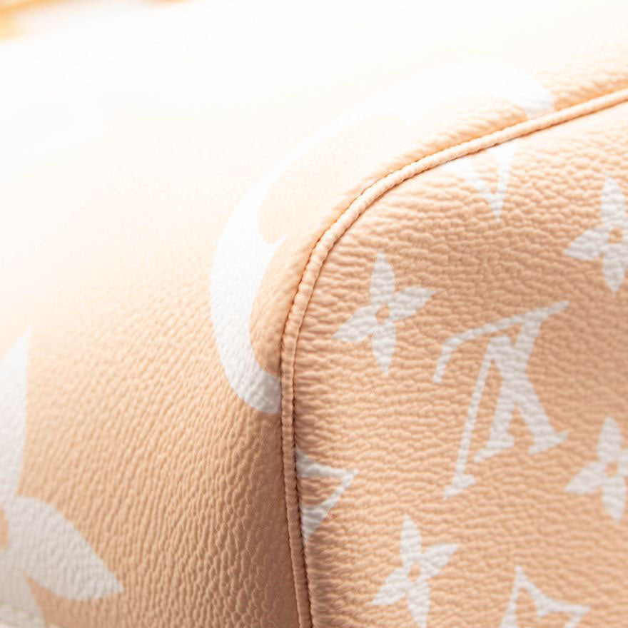 Louis Vuitton Monogram Giant By The Pool Neverfull MM Brume