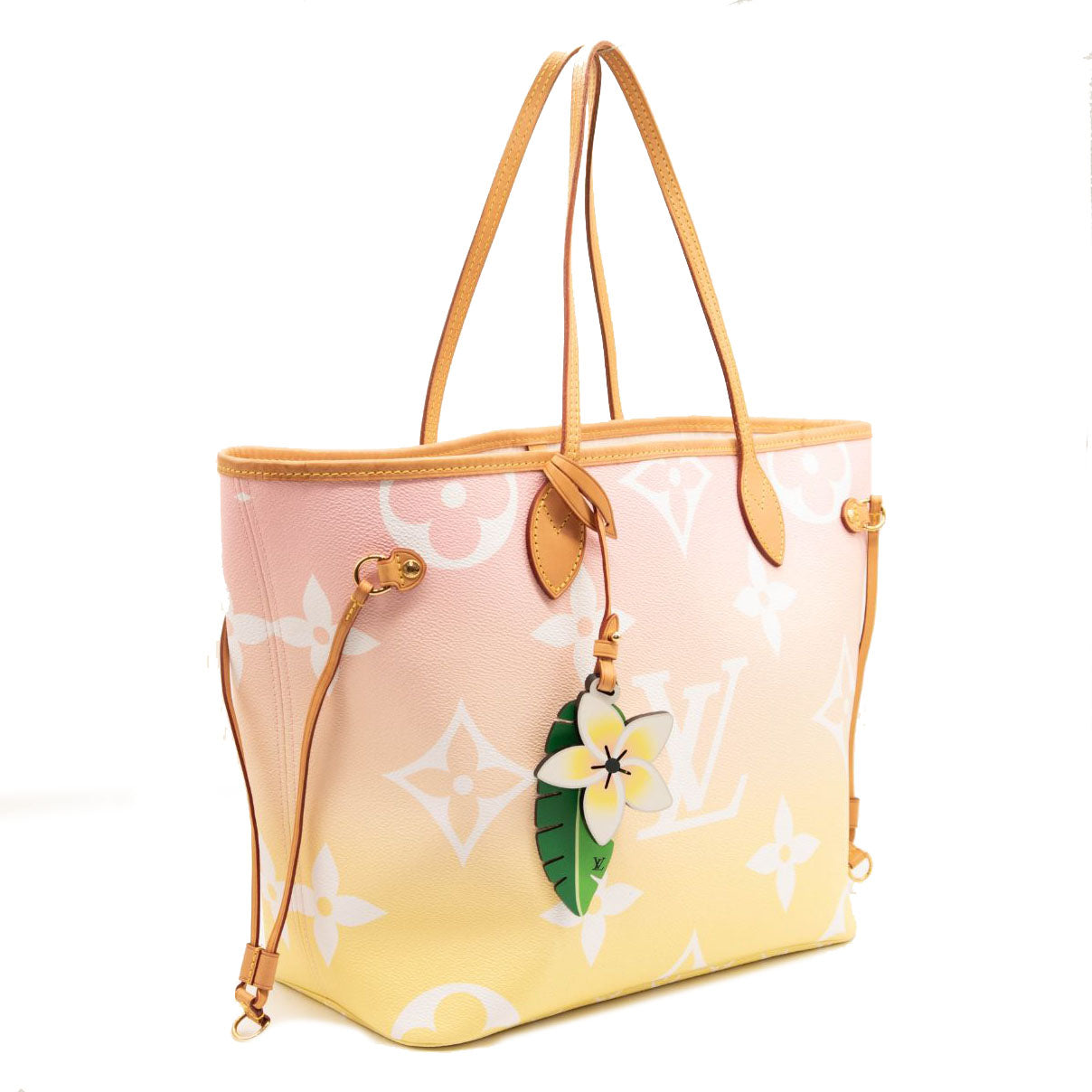 Louis Vuitton Monogram Giant By The Pool Neverfull MM Light Pink