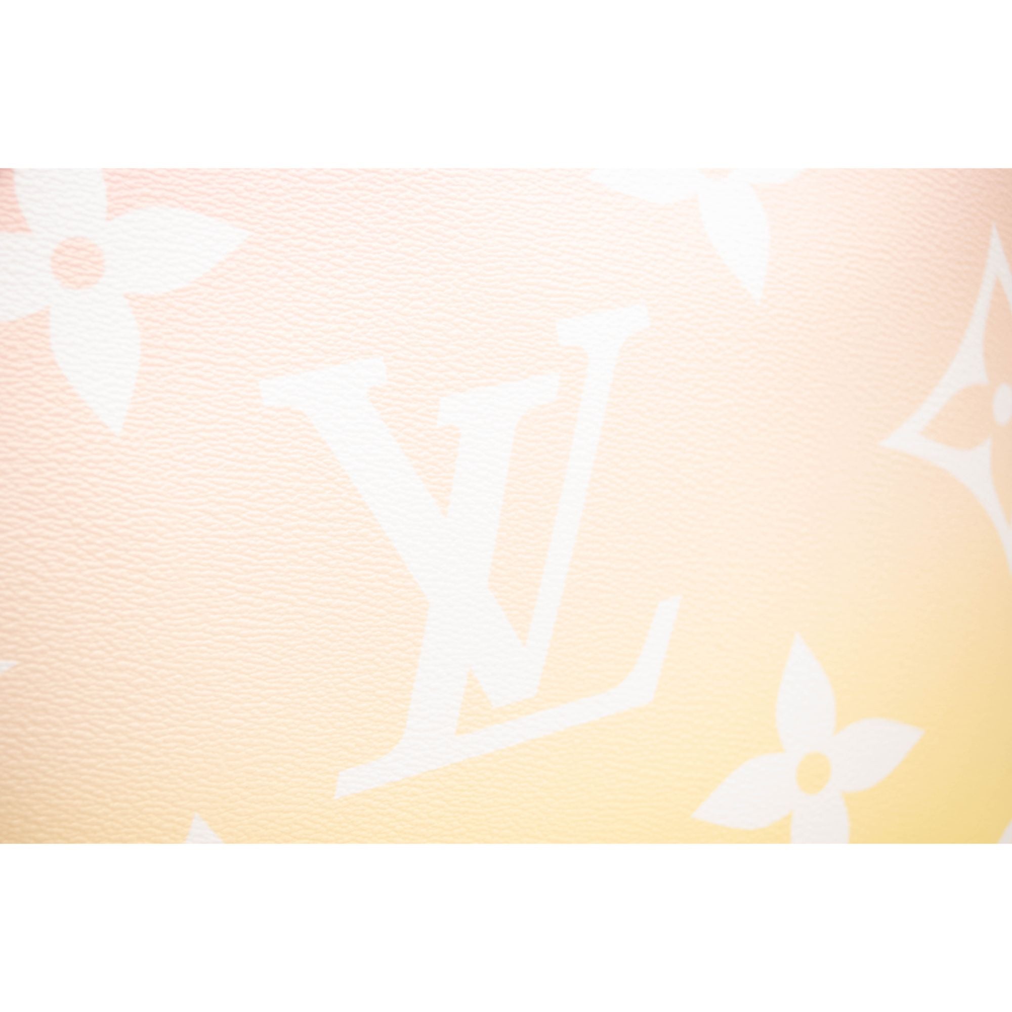 Louis Vuitton Monogram Giant By The Pool Neverfull MM Light Pink