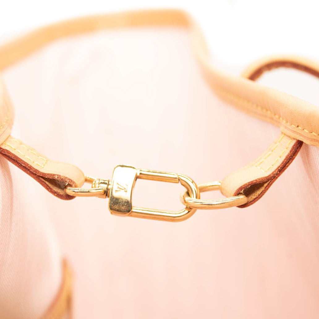 Louis Vuitton Monogram Giant By The Pool Neverfull MM Light Pink