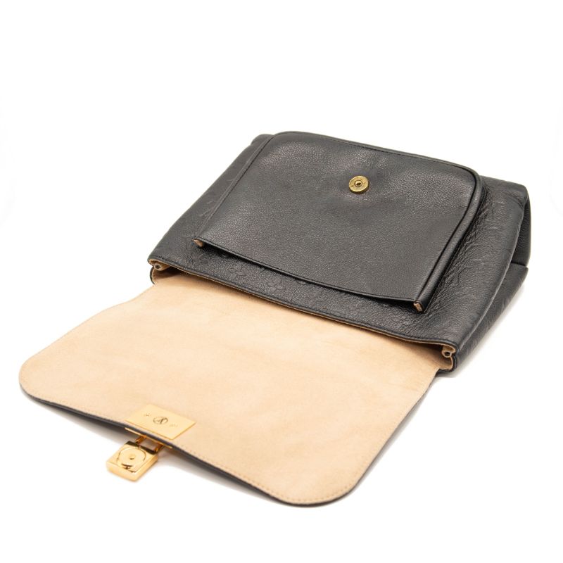 Louis Vuitton Empreinte Marignan Black Shoulder Bag
