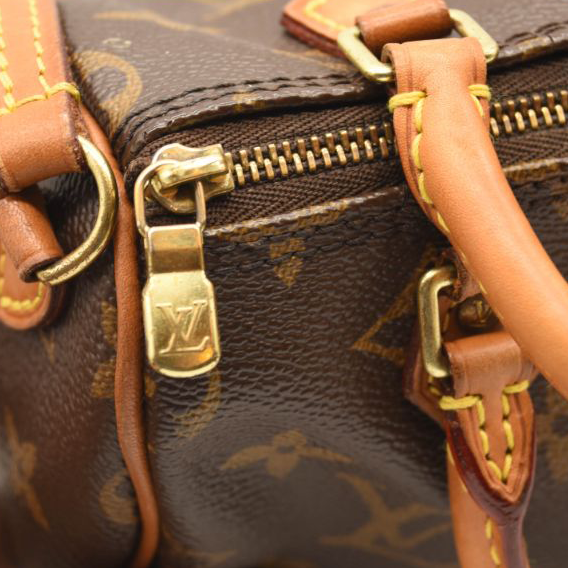 Used LOUIS VUITTON Monogram Nano Speedy TR4115