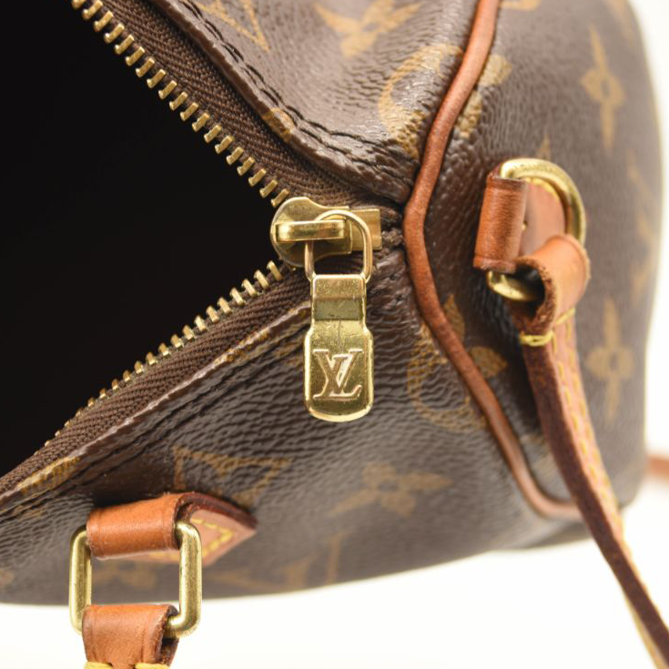 Used LOUIS VUITTON Monogram Nano Speedy TR4115