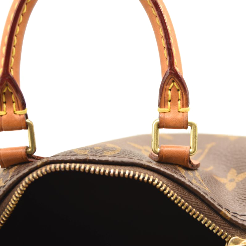 Used LOUIS VUITTON Monogram Nano Speedy TR4115