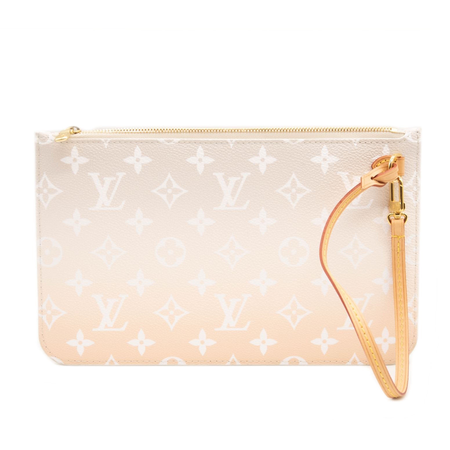 Louis Vuitton Monogram By The Pool Neverfull MM Pochette Brume
