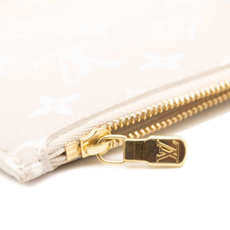 Louis Vuitton Metallic Monogram Vernis Pochette Gold Hardware