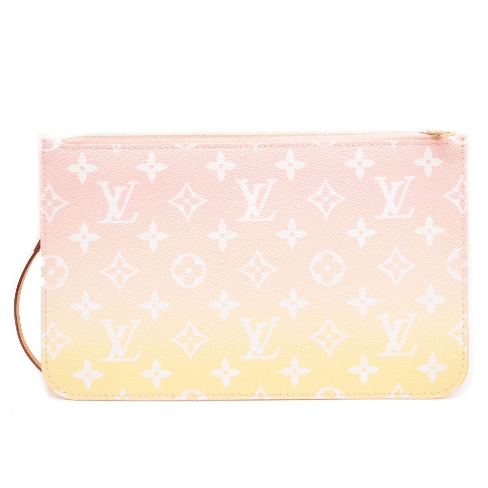 Louis Vuitton Monogram By The Pool Neverfull MM Pochette Light Pink