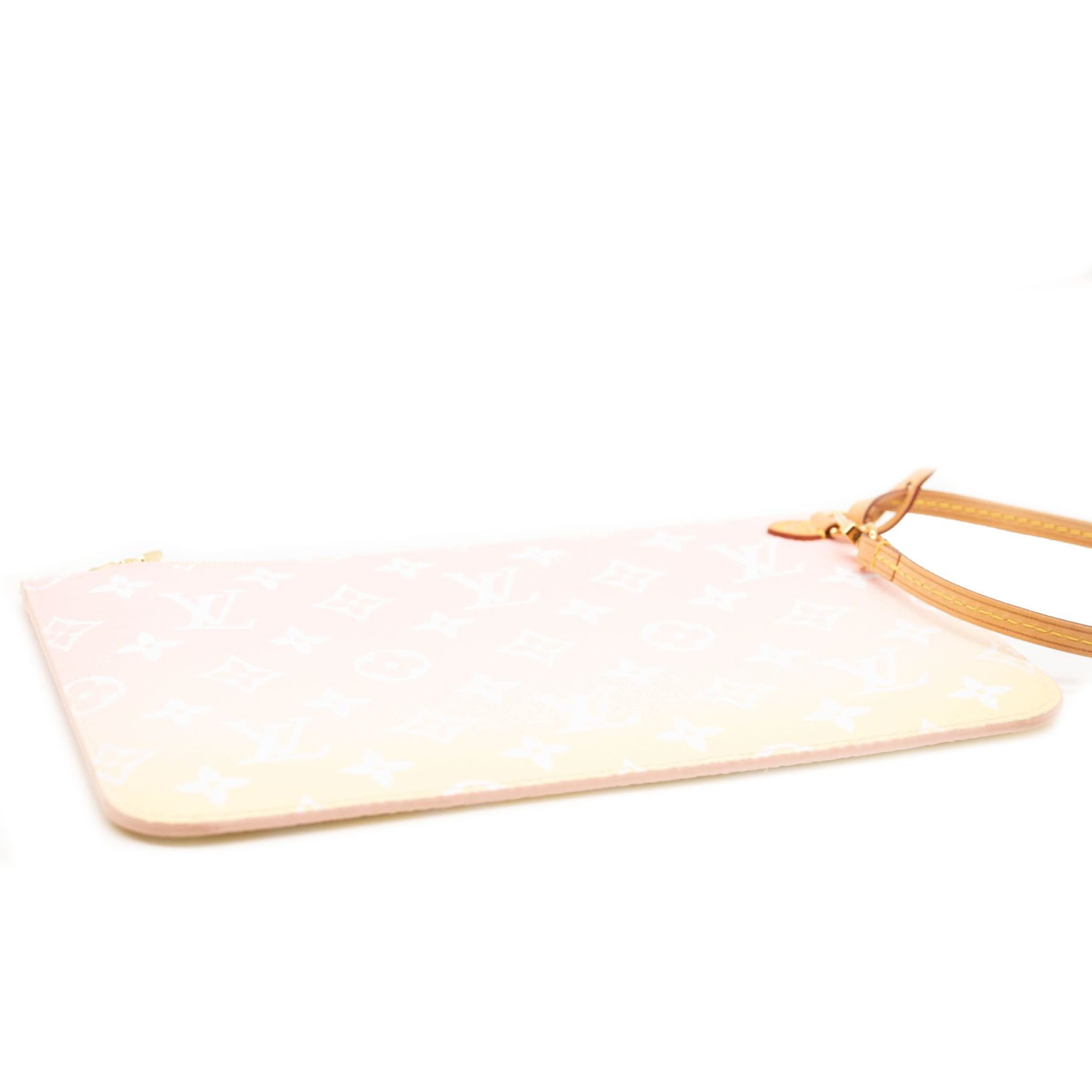 Louis Vuitton Monogram By The Pool Neverfull MM Pochette Light Pink