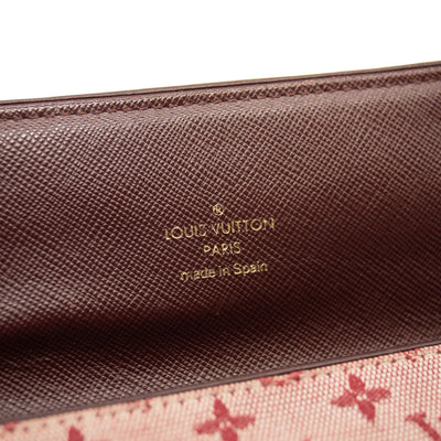 LOUIS VUITTON Mini Monogram Porte Tresor International Wallet Cherry