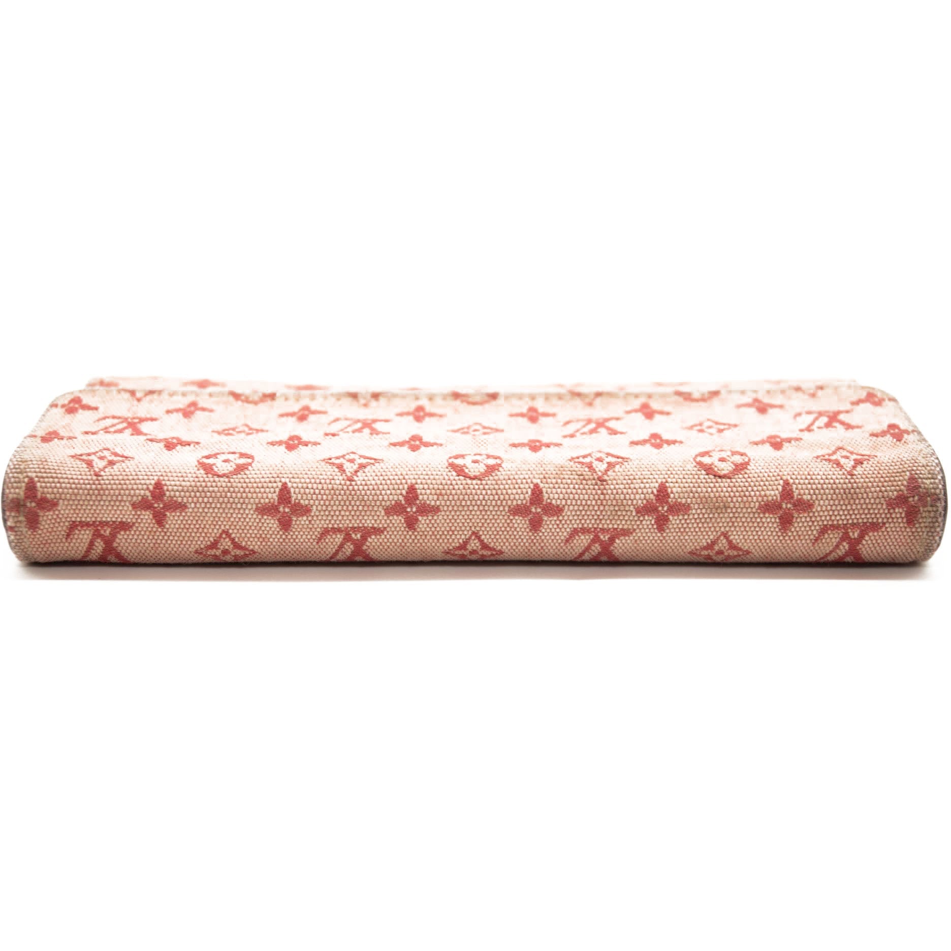 LOUIS VUITTON Mini Monogram Porte Tresor International Wallet Cherry