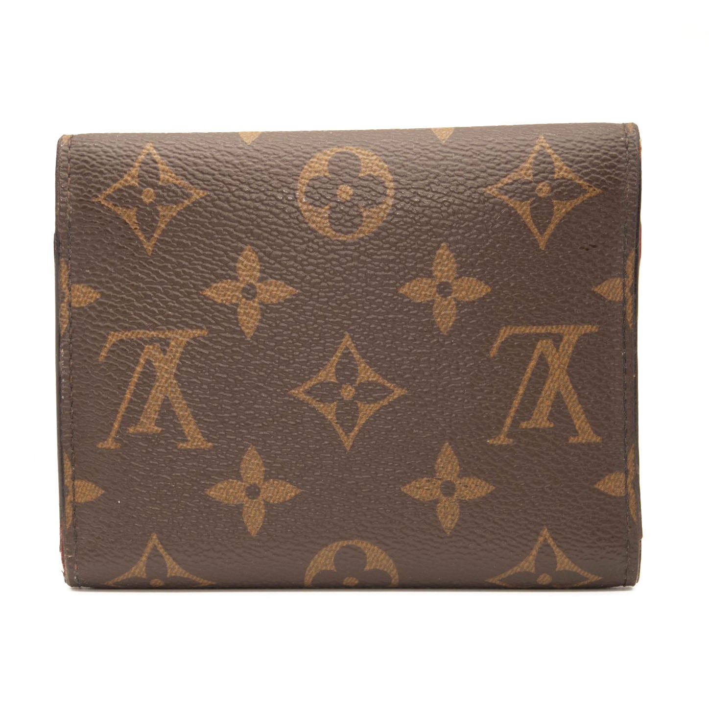 LOUIS VUITTON Monogram Victorine Wallet Fuchsia USED