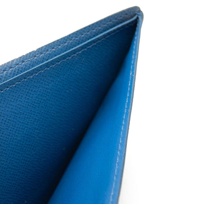 LOUIS VUITTON Damier Graphite Slender Wallet Blue