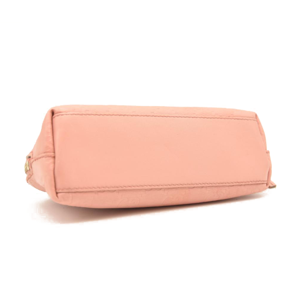 GUCCI Guccissima Small Cosmetic Pouch Perfect Pink