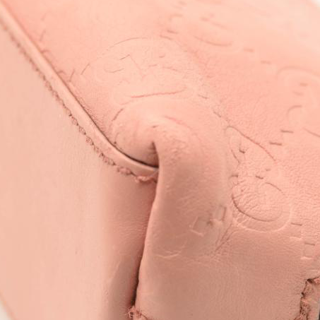 GUCCI Guccissima Small Cosmetic Pouch Perfect Pink