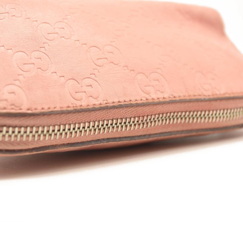 GUCCI Guccissima Small Cosmetic Pouch Perfect Pink