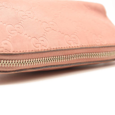 GUCCI Guccissima Small Cosmetic Pouch Perfect Pink