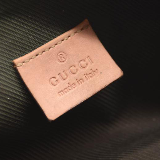 GUCCI Guccissima Small Cosmetic Pouch Perfect Pink