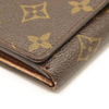USED Louis Vuitton Monogram Porte-Monnaie Tresor Wallet