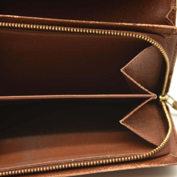 USED Louis Vuitton Monogram Porte-Monnaie Tresor Wallet